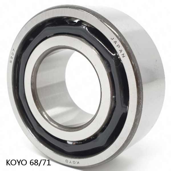 68/71 KOYO Single-row deep groove ball bearings