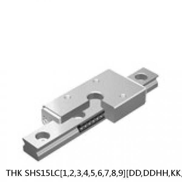 SHS15LC[1,2,3,4,5,6,7,8,9][DD,DDHH,KK,KKHH,SS,SSHH,UU,ZZ,ZZHH]C1+[71-3000/1]L[H,P,SP,UP] THK Linear Guide Standard Accuracy and Preload Selectable SHS Series