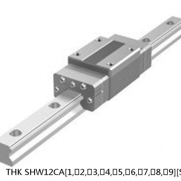 SHW12CA[1,​2,​3,​4,​5,​6,​7,​8,​9][SS,​SSHH,​UU]M+[38-1000/1]LM THK Linear Guide Caged Ball Wide Rail SHW Accuracy and Preload Selectable