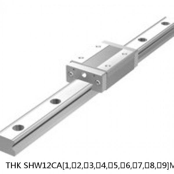 SHW12CA[1,​2,​3,​4,​5,​6,​7,​8,​9]M+[38-1000/1]L[H,​P,​SP,​UP]M THK Linear Guide Caged Ball Wide Rail SHW Accuracy and Preload Selectable