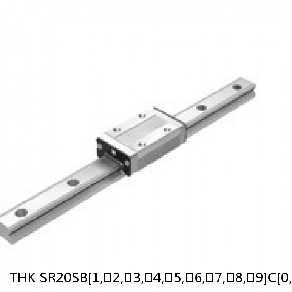 SR20SB[1,​2,​3,​4,​5,​6,​7,​8,​9]C[0,​1]M+[61-1480/1]LM THK Radial Load Linear Guide Accuracy and Preload Selectable SR Series