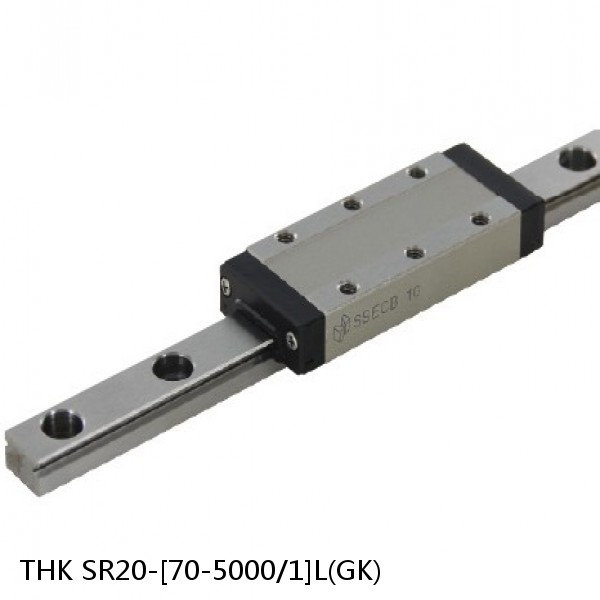 SR20-[70-5000/1]L(GK) THK Radial Linear Guide (Rail Only)  Interchangeable SR and SSR Series