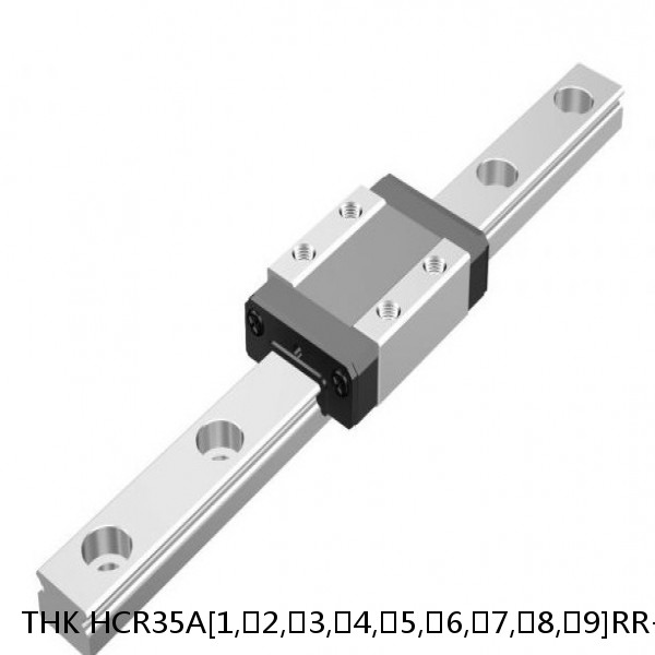 HCR35A[1,​2,​3,​4,​5,​6,​7,​8,​9]RR+60/[600,​800,​1000,​1300]R[2T,​3T,​4T,​5T,​6T] THK Curved Linear Guide Shaft Set Model HCR