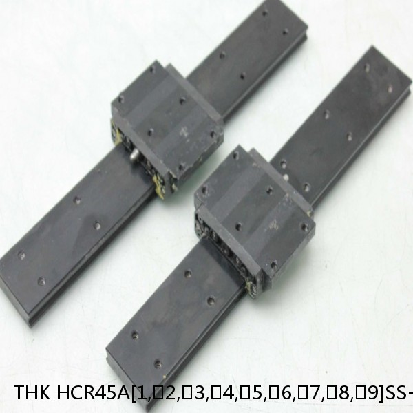 HCR45A[1,​2,​3,​4,​5,​6,​7,​8,​9]SS+[18-59/1]/800R THK Curved Linear Guide Shaft Set Model HCR