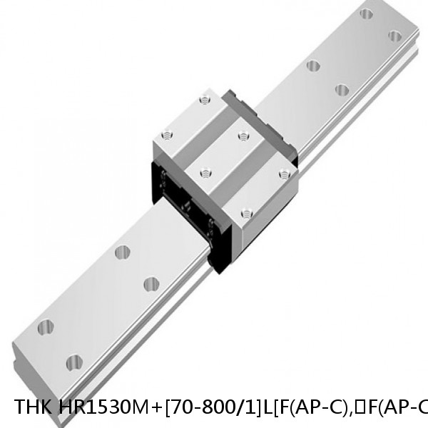 HR1530M+[70-800/1]L[F(AP-C),​F(AP-CF),​F(AP-HC)]M THK Separated Linear Guide Side Rails Set Model HR