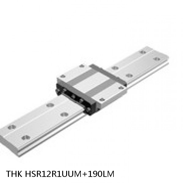 HSR12R1UUM+190LM THK Miniature Linear Guide Stocked Sizes HSR8 HSR10 HSR12 Series