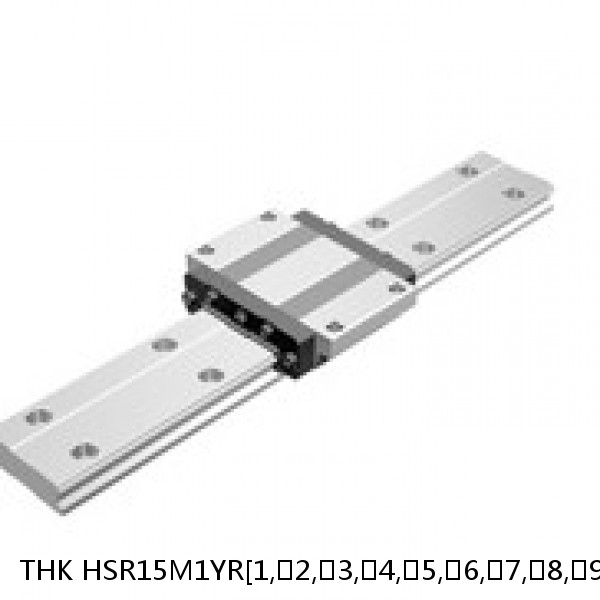 HSR15M1YR[1,​2,​3,​4,​5,​6,​7,​8,​9]C1+[67-1240/1]L[H,​P,​SP,​UP] THK High Temperature Linear Guide Accuracy and Preload Selectable HSR-M1 Series