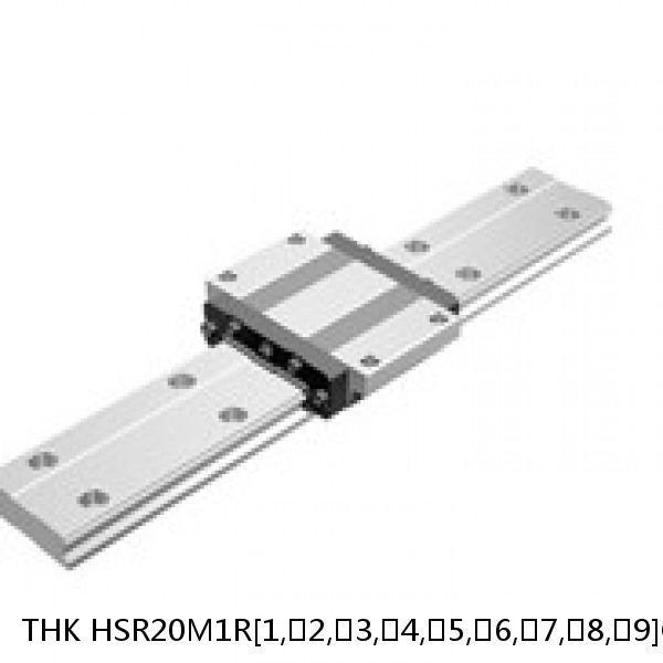 HSR20M1R[1,​2,​3,​4,​5,​6,​7,​8,​9]C[0,​1]+[89-1500/1]L[H,​P,​SP,​UP] THK High Temperature Linear Guide Accuracy and Preload Selectable HSR-M1 Series