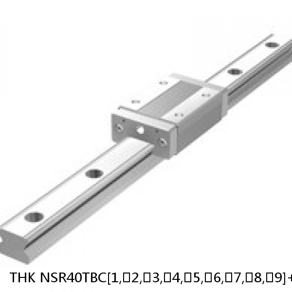 NSR40TBC[1,​2,​3,​4,​5,​6,​7,​8,​9]+[111-3000/1]L THK Self-Aligning Linear Guide Accuracy and Preload Selectable NSR-TBC Series