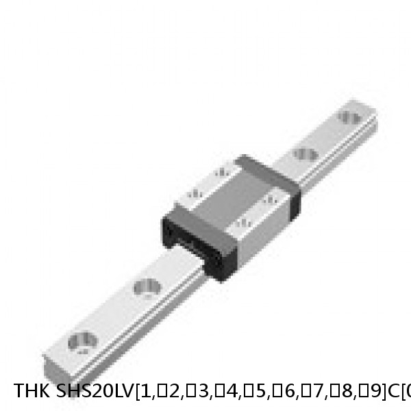 SHS20LV[1,​2,​3,​4,​5,​6,​7,​8,​9]C[0,​1]+[111-3000/1]L[H,​P,​SP,​UP] THK Linear Guide Standard Accuracy and Preload Selectable SHS Series