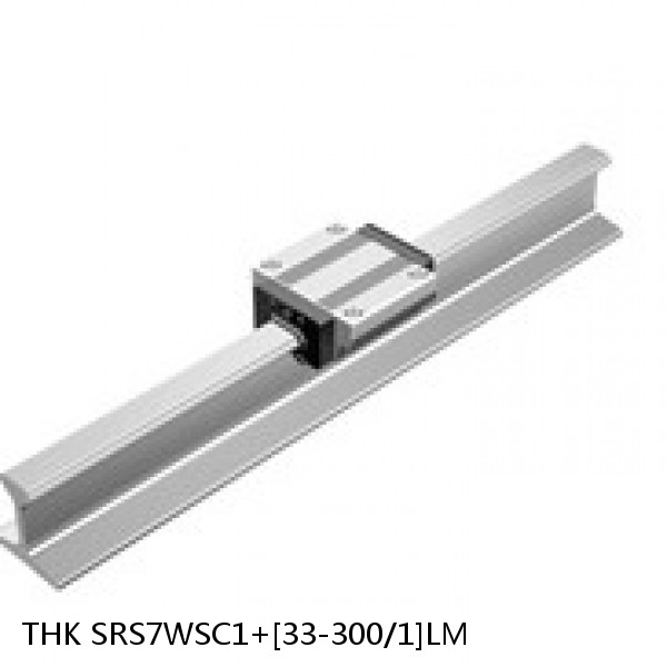 SRS7WSC1+[33-300/1]LM THK Miniature Linear Guide Caged Ball SRS Series