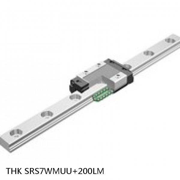 SRS7WMUU+200LM THK Miniature Linear Guide Stocked Sizes Standard and Wide Standard Grade SRS Series