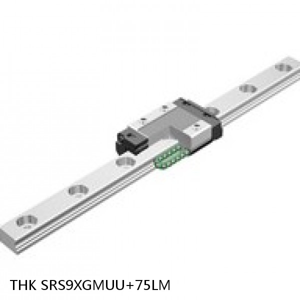 SRS9XGMUU+75LM THK Miniature Linear Guide Stocked Sizes Standard and Wide Standard Grade SRS Series