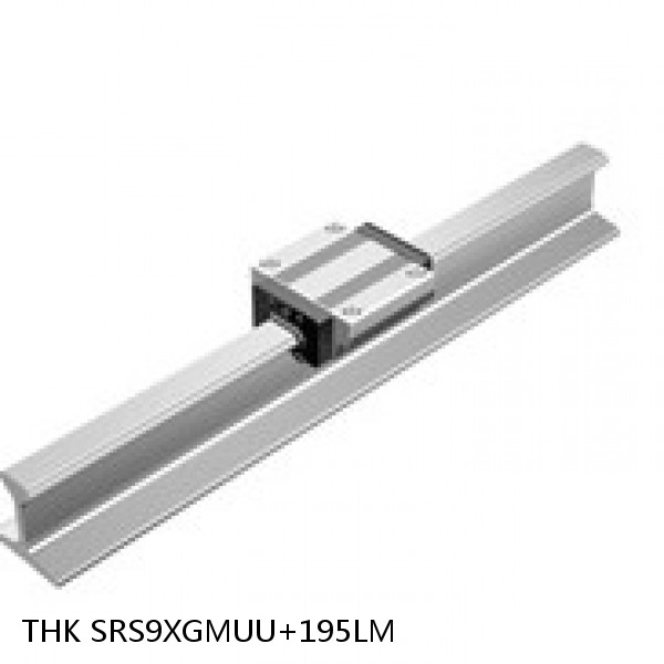 SRS9XGMUU+195LM THK Miniature Linear Guide Stocked Sizes Standard and Wide Standard Grade SRS Series