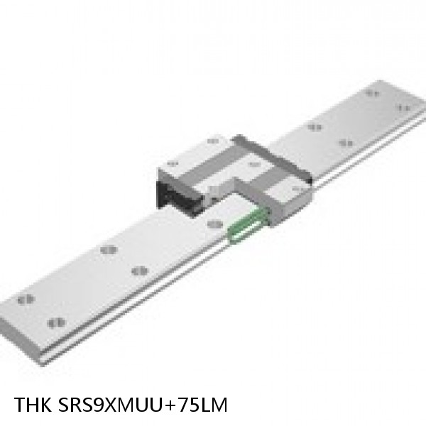 SRS9XMUU+75LM THK Miniature Linear Guide Stocked Sizes Standard and Wide Standard Grade SRS Series
