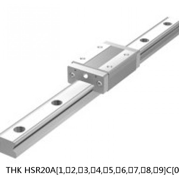 HSR20A[1,​2,​3,​4,​5,​6,​7,​8,​9]C[0,​1]+[87-3000/1]L THK Standard Linear Guide Accuracy and Preload Selectable HSR Series