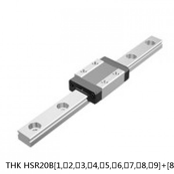 HSR20B[1,​2,​3,​4,​5,​6,​7,​8,​9]+[87-3000/1]L[H,​P,​SP,​UP] THK Standard Linear Guide Accuracy and Preload Selectable HSR Series
