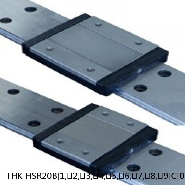 HSR20B[1,​2,​3,​4,​5,​6,​7,​8,​9]C[0,​1]M+[87-1480/1]L[H,​P,​SP,​UP]M THK Standard Linear Guide Accuracy and Preload Selectable HSR Series