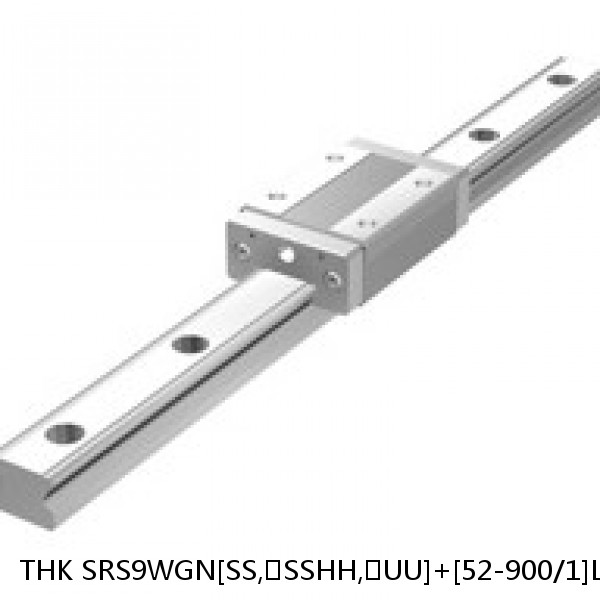 SRS9WGN[SS,​SSHH,​UU]+[52-900/1]LM THK Miniature Linear Guide Full Ball SRS-G Accuracy and Preload Selectable