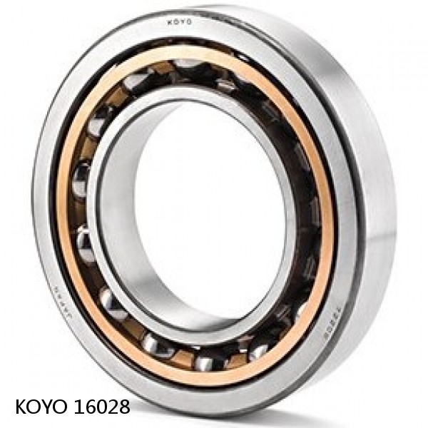 16028 KOYO Single-row deep groove ball bearings #1 small image