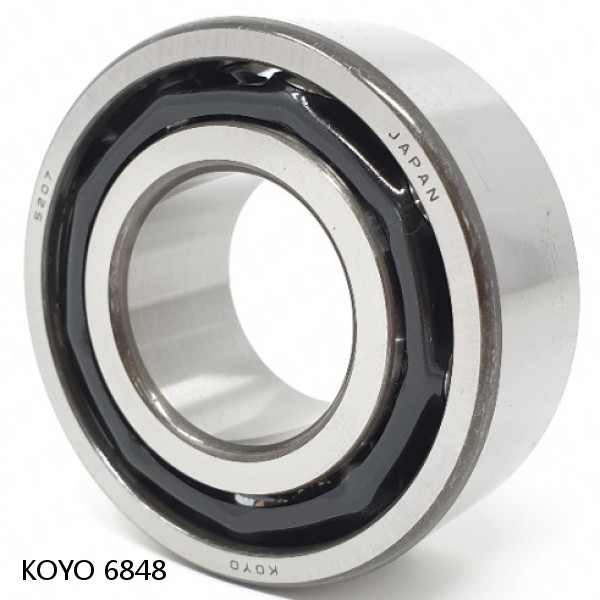 6848 KOYO Single-row deep groove ball bearings #1 small image