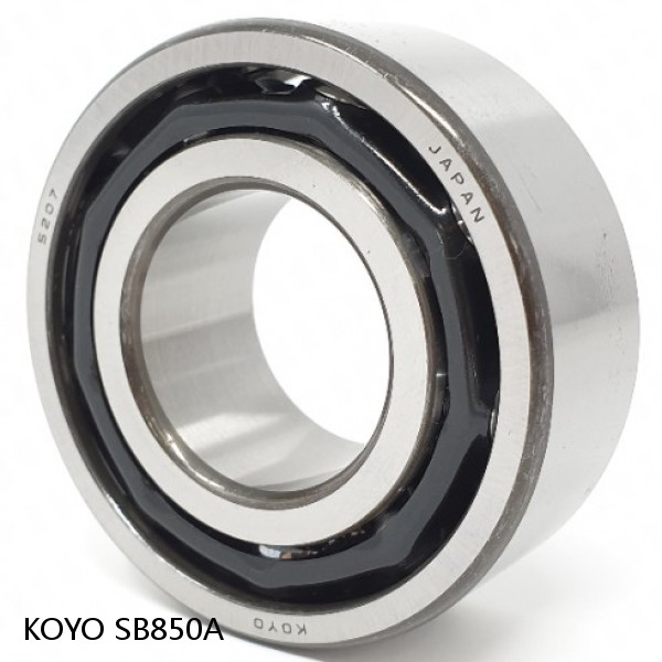 SB850A KOYO Single-row deep groove ball bearings #1 small image