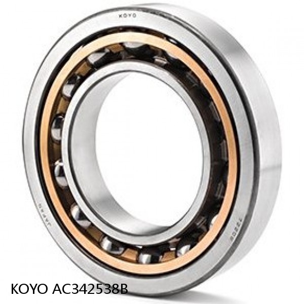 AC342538B KOYO Single-row, matched pair angular contact ball bearings #1 small image