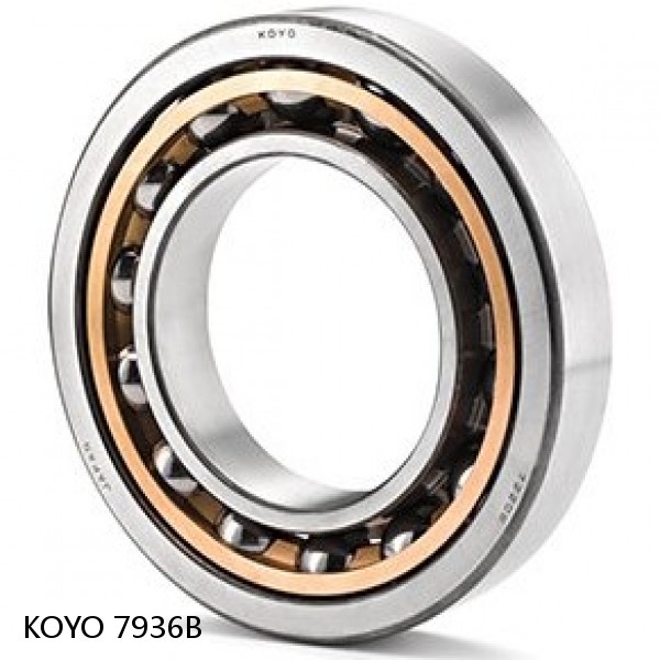 7936B KOYO Single-row, matched pair angular contact ball bearings #1 small image
