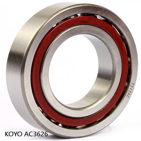 AC3626 KOYO Single-row, matched pair angular contact ball bearings