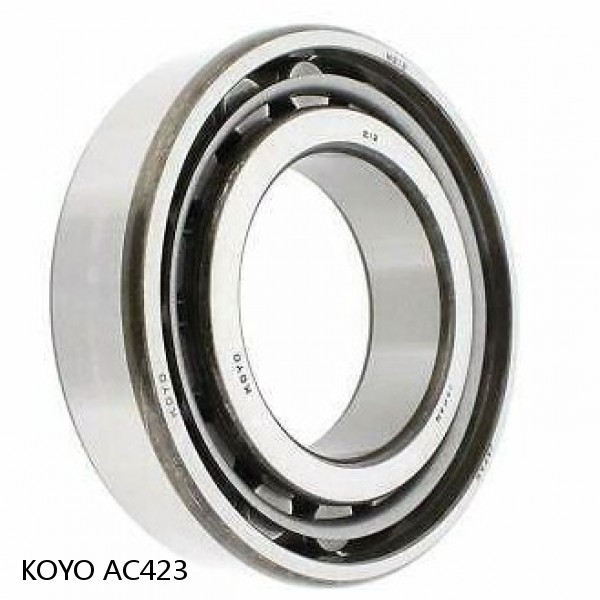 AC423 KOYO Single-row, matched pair angular contact ball bearings #1 small image