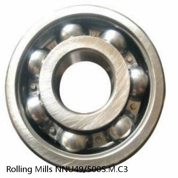 NNU49/500S.M.C3 Rolling Mills Sealed spherical roller bearings continuous casting plants