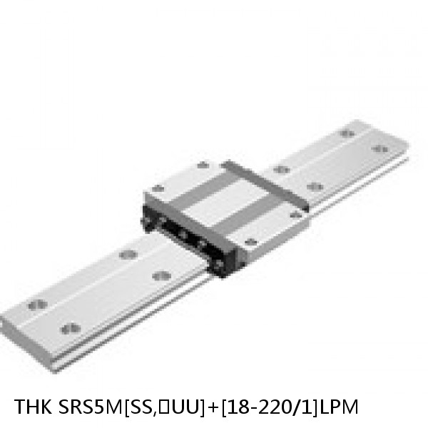 SRS5M[SS,​UU]+[18-220/1]LPM THK Miniature Linear Guide Caged Ball SRS Series #1 small image