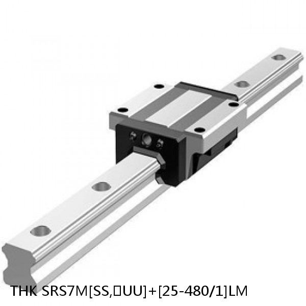 SRS7M[SS,​UU]+[25-480/1]LM THK Miniature Linear Guide Caged Ball SRS Series