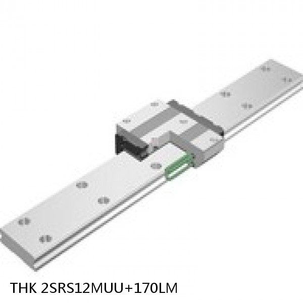 2SRS12MUU+170LM THK Miniature Linear Guide Stocked Sizes Standard and Wide Standard Grade SRS Series