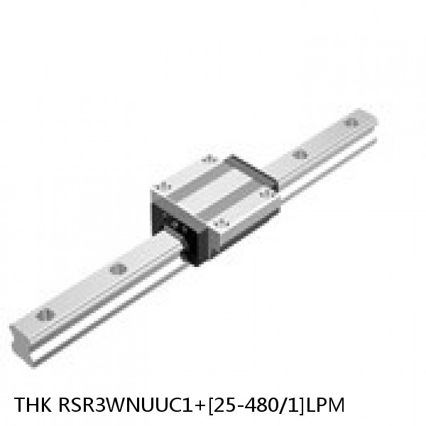 RSR3WNUUC1+[25-480/1]LPM THK Miniature Linear Guide Full Ball RSR Series #1 small image