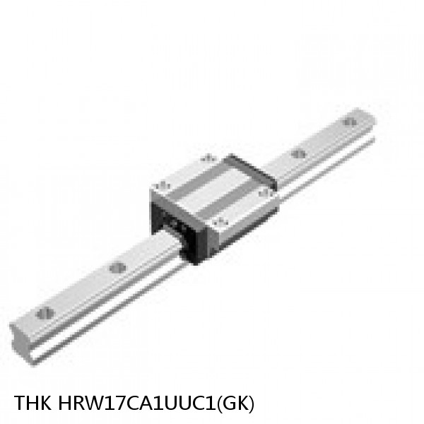 HRW17CA1UUC1(GK) THK Wide Rail Linear Guide (Block Only) Interchangeable HRW Series #1 small image