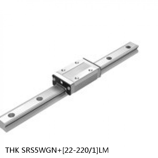 SRS5WGN+[22-220/1]LM THK Linear Guides Full Ball SRS-G  Accuracy and Preload Selectable #1 small image