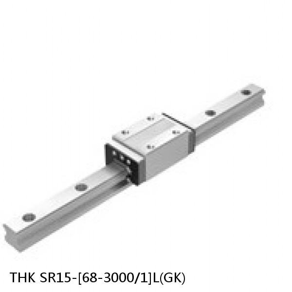 SR15-[68-3000/1]L(GK) THK Radial Linear Guide (Rail Only)  Interchangeable SR and SSR Series