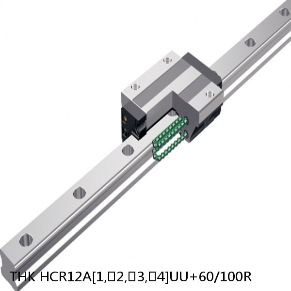 HCR12A[1,​2,​3,​4]UU+60/100R THK Curved Linear Guide Shaft Set Model HCR