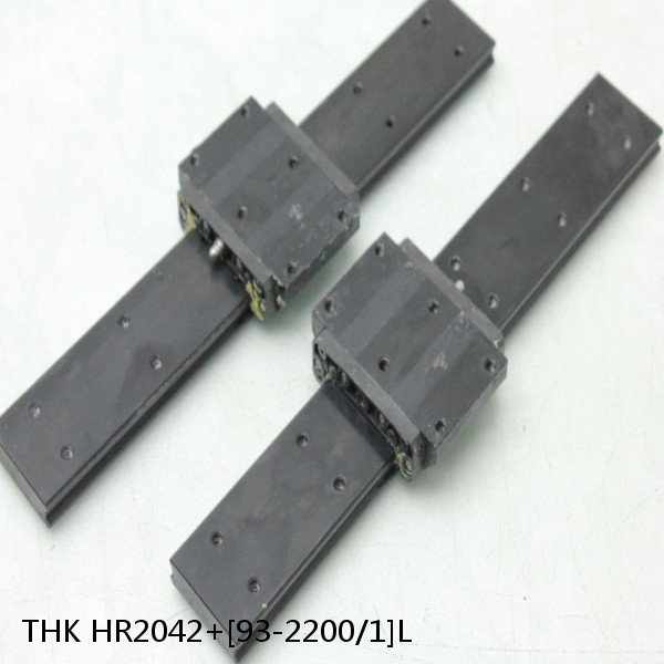 HR2042+[93-2200/1]L THK Separated Linear Guide Side Rails Set Model HR #1 small image