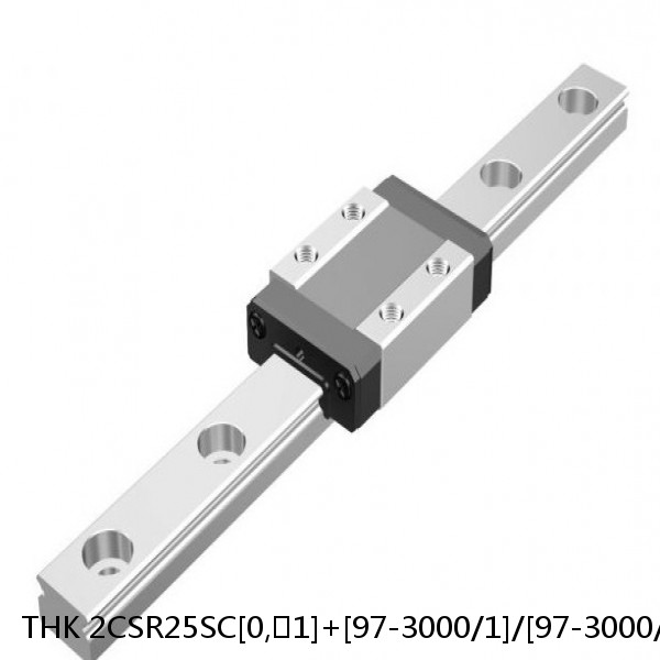 2CSR25SC[0,​1]+[97-3000/1]/[97-3000/1]L[P,​SP,​UP] THK Cross-Rail Guide Block Set #1 small image