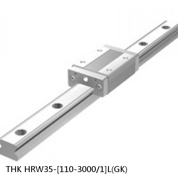 HRW35-[110-3000/1]L(GK) THK Wide Rail Linear Guide (Rail Only) Interchangeable HRW Series #1 small image