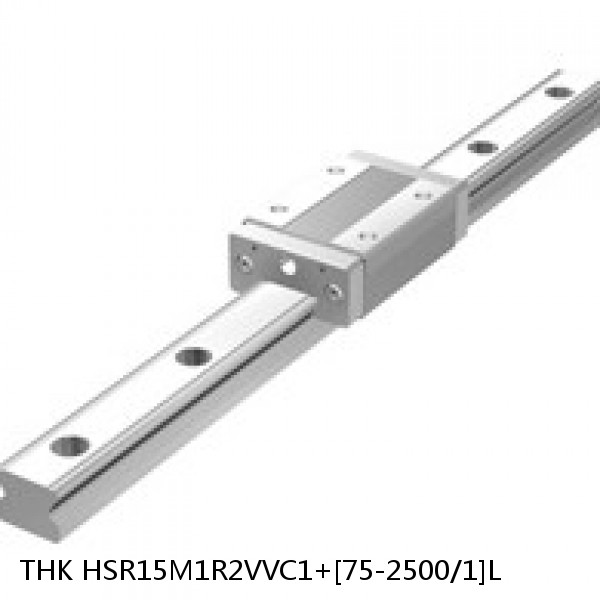HSR15M1R2VVC1+[75-2500/1]L THK Medium to Low Vacuum Linear Guide Accuracy and Preload Selectable HSR-M1VV Series #1 small image