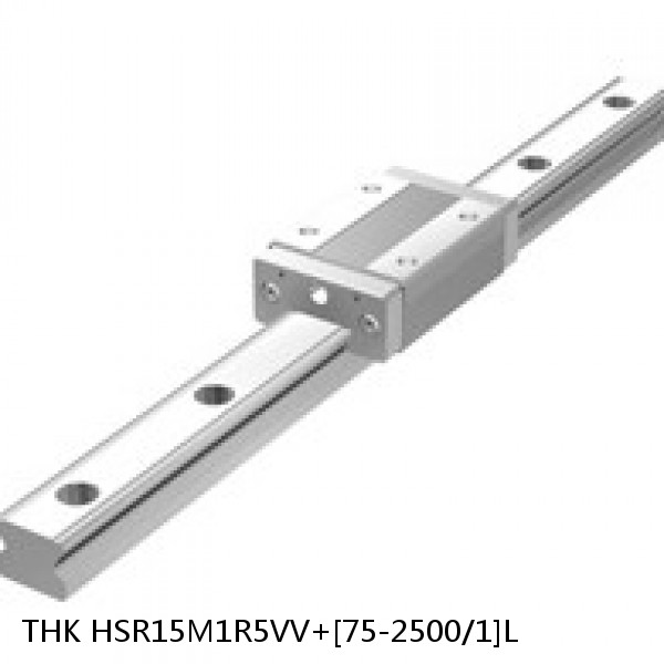 HSR15M1R5VV+[75-2500/1]L THK Medium to Low Vacuum Linear Guide Accuracy and Preload Selectable HSR-M1VV Series