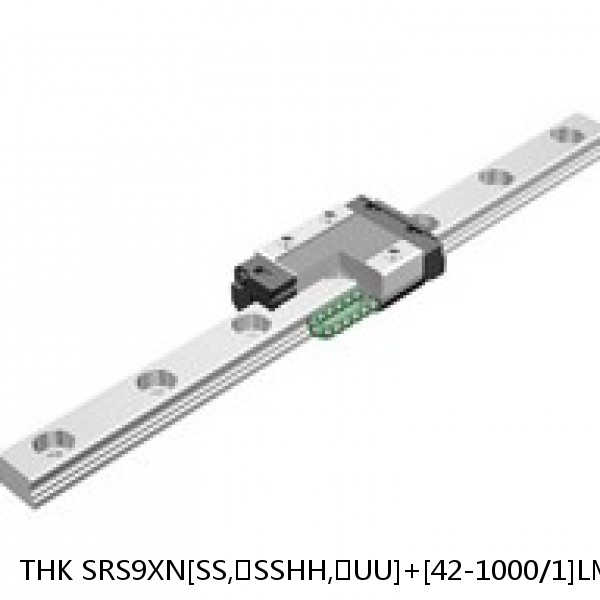 SRS9XN[SS,​SSHH,​UU]+[42-1000/1]LM THK Miniature Linear Guide Caged Ball SRS Series #1 small image