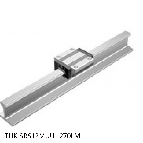SRS12MUU+270LM THK Miniature Linear Guide Stocked Sizes Standard and Wide Standard Grade SRS Series