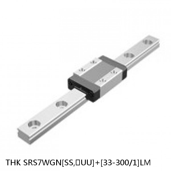 SRS7WGN[SS,​UU]+[33-300/1]LM THK Miniature Linear Guide Full Ball SRS-G Accuracy and Preload Selectable