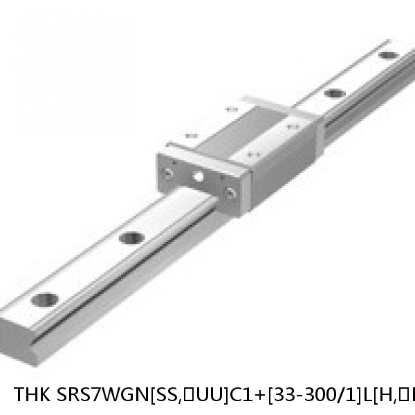 SRS7WGN[SS,​UU]C1+[33-300/1]L[H,​P]M THK Miniature Linear Guide Full Ball SRS-G Accuracy and Preload Selectable