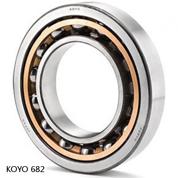 682 KOYO Single-row deep groove ball bearings #1 image