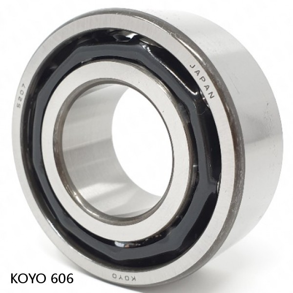 606 KOYO Single-row deep groove ball bearings #1 image